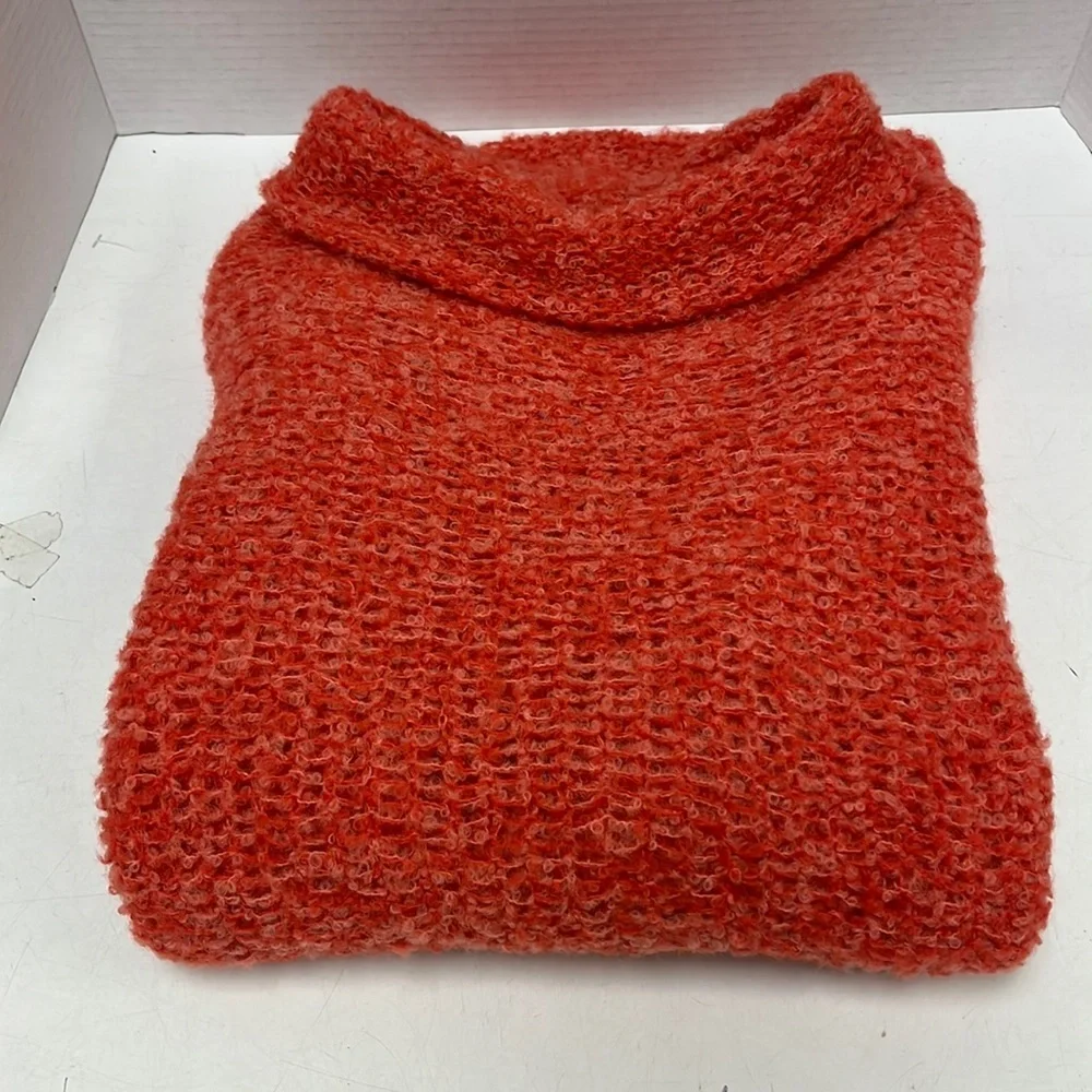 Free People ‘SHE’S ALL THAT’ Oversized Cowl Neck Alpaca Sweater Size Small